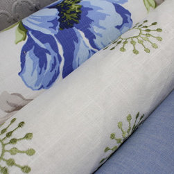 Blue-Green-Grey Fabric Story - Fabric