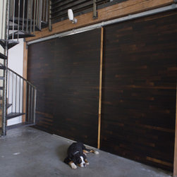 Wine Oak Barn Doors - Interior Doors