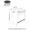 Cosmo Gas Range Pro Style Modern Stainless Steel Convection Oven