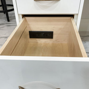 Powered Makeup Desk Drawer