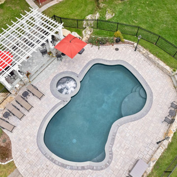 Freeform Pool in Bolton, CT