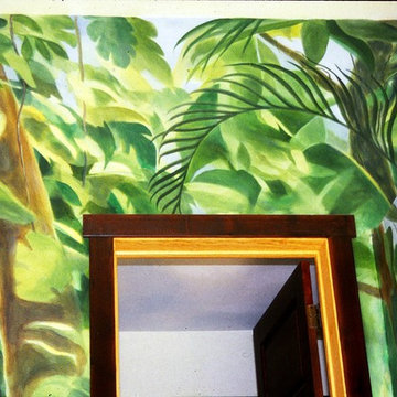 Jungle Bathroom Mural