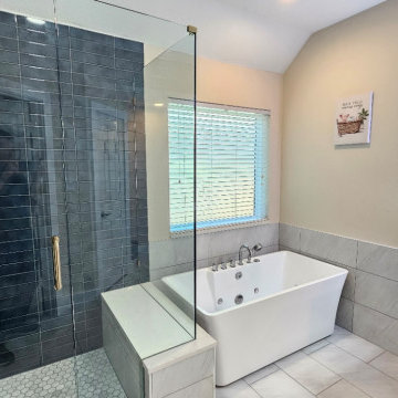Allen TX - Renu Master Bathroom Full Remodeling