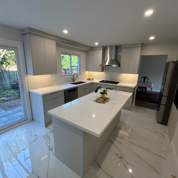 Modern Kitchen Renovation in Mississauga