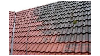 Tile roof cleaning