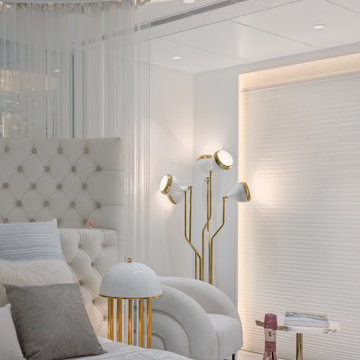 Gold & White Trendsetting House - Project by Vrakta Gupta