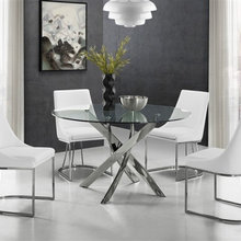 Modern Contemporary Glass Dining Table