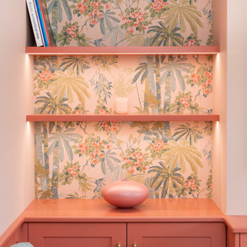 Playful Tones & Balance Lay-On Shaker Media Wall & Living Room Wall Panelling