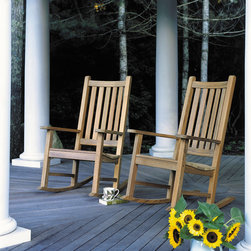 Kingsley Bate Charleston Rocker - Outdoor Rocking Chairs
