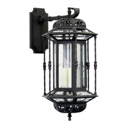 Custom Exterior Hand Forged Iron Lights - Products
