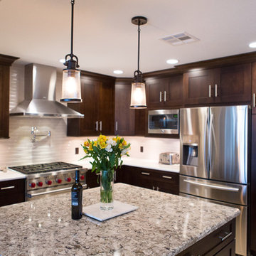 Large Center Island Kitchen
