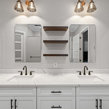 New Modern Primary Bathroom Remodel