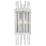 Hudson Valley - Hudson Valley Wallis 2 Light Wall Sconce, Polished Nickel 6300-PN - *Part of the Wallis Collection