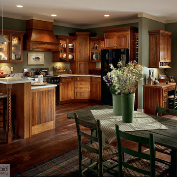 KraftMaid: Hickory Beaded Door In Cognac