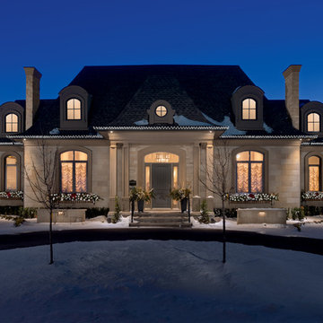 Arriscraft Renaissance® Driftwood & Shadow Stone® Driftwood Home - Ontario