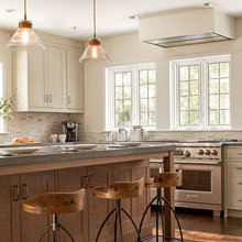 Kitchen: island range hood