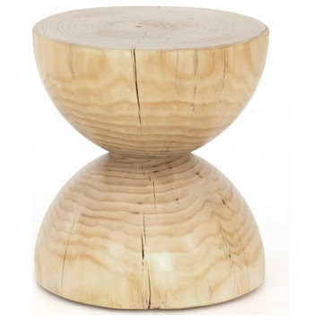 Aliza Natural Pine End Table