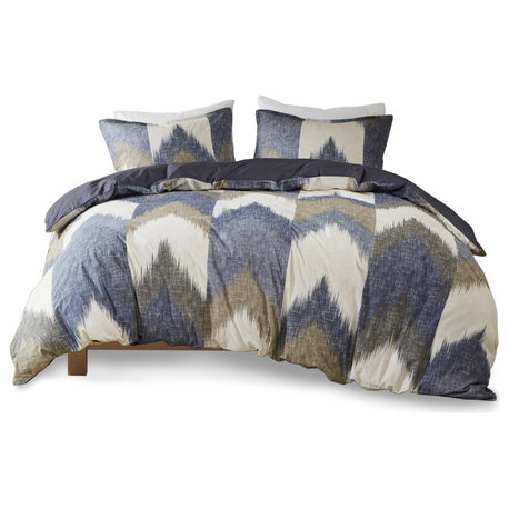 INK+IVY Printed Duvet Bedding Set, King/California King
