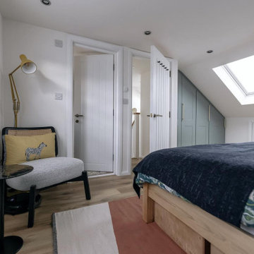 Loft Bedroom with Built-In Wardrobes