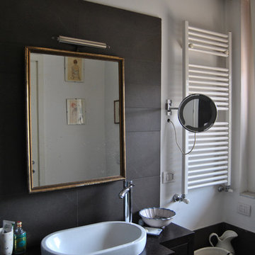 Dettaglio del bagno padronale