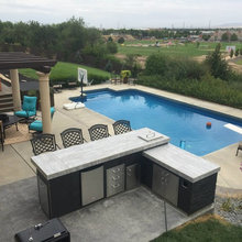 Bbq Counter Top Fireplace
