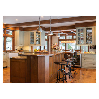 Rustic Lake House - Rustic - Kitchen - Other - by Studio Sage Interiors ...