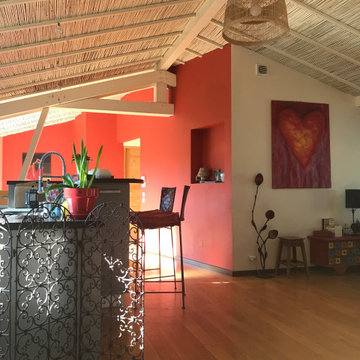 Agencement et Décoration d'une maison d'architecte en ossature bois