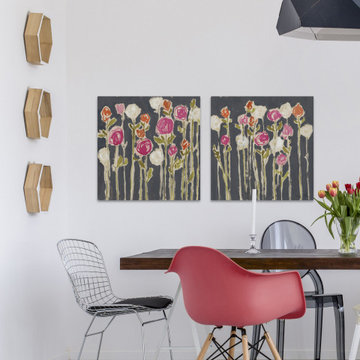 Rose Garden Diptych
