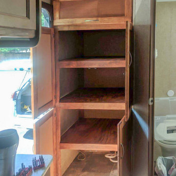 RV Pantry Custom Cabinetry