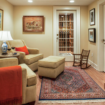 Cozy Traditional Basement Renovation in East Mooreland
