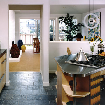Mondrian inspired Modern Kitchen