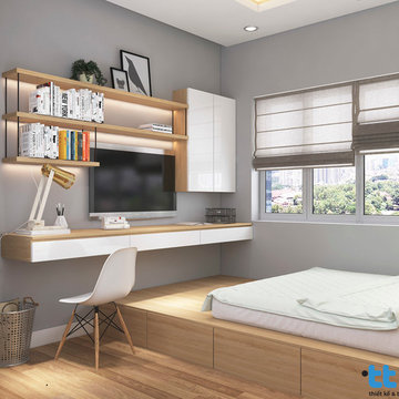 Thiết kế nội thất nhà phố - Anh Lâm Bình Dương