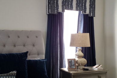 Example of a trendy bedroom design in Philadelphia