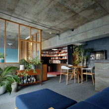 Le Case di Houzz: A Tokyo, Tra Pareti Scure e Tappeti