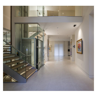 Contemporary Hall - Contemporary - Hall - Houston | Houzz
