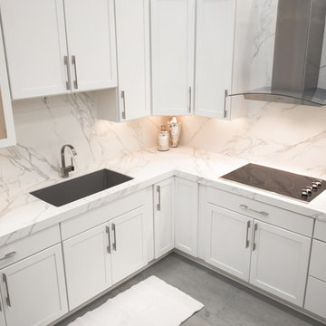 Neolith Calacatta (Silk Finish) Kitchen
