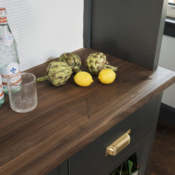 Narragansett, Rhode Island - Transitional - Walnut Pantry Countertop - Kitchen Countertops