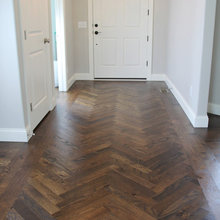 Herringbone Entryway