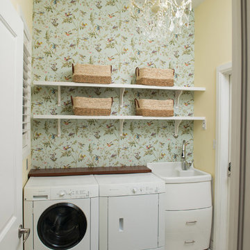 Laundry + Powder Room Bliss