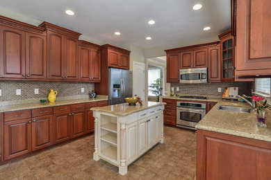 Elegant kitchen photo in Other