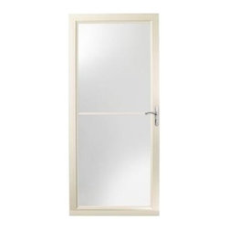 Andersen - Andersen Door. 3000 Series 36 in. Almond Right-Hand Self-Storing Storm Door Nick - Windows And Doors