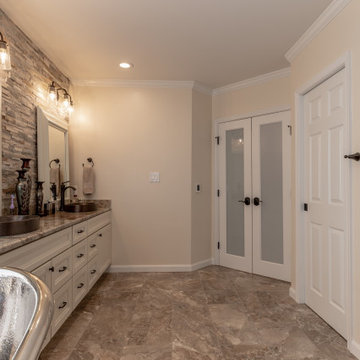 Beautiful Remodel of Master Bathroom in Sterling VA