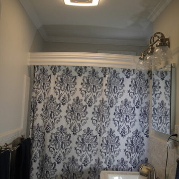 Marys' "Shadows" Shower Valance/Cornice