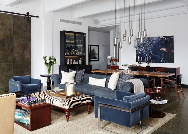 Фьюжн Столовая by BK Interior Design