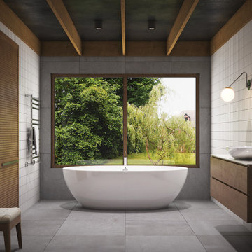 Americh RC2206-MW Beijing 7135 - ROC - Bath Tub - Matte White
