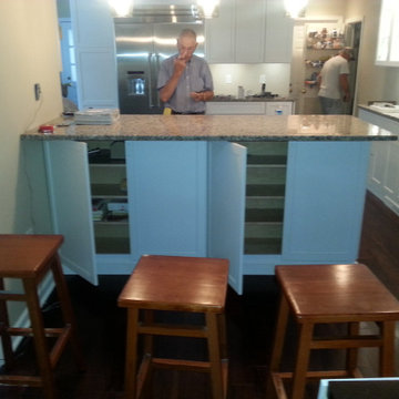 Stacy M Custom Kitchen Flooring + Bump out