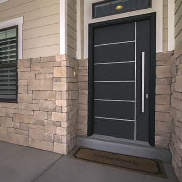 Aluminum Clad Entry Door Gallery Project | ALU-B1