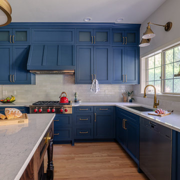 Beautiful Blue Restored Home