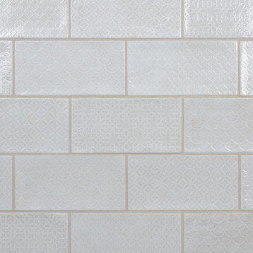 Camden Decor Antique Bianco Ceramic Wall Tile
