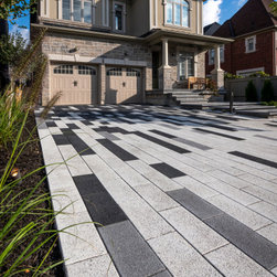 Stunning Driveway Design with Series Pavers - Landscaping Stones And Pavers